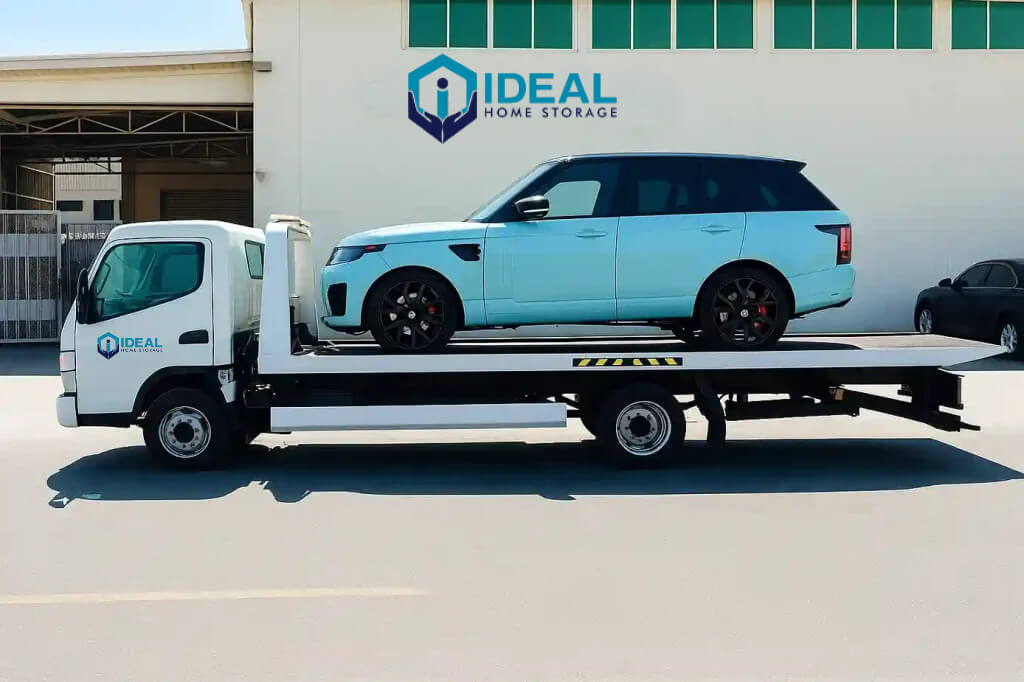 Pick and drop services in our car storage Dubai