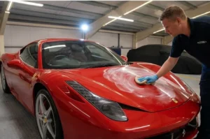 car-storage-dubai-wax-protection luxury car storage dubai