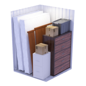 25 sqft self storage unit