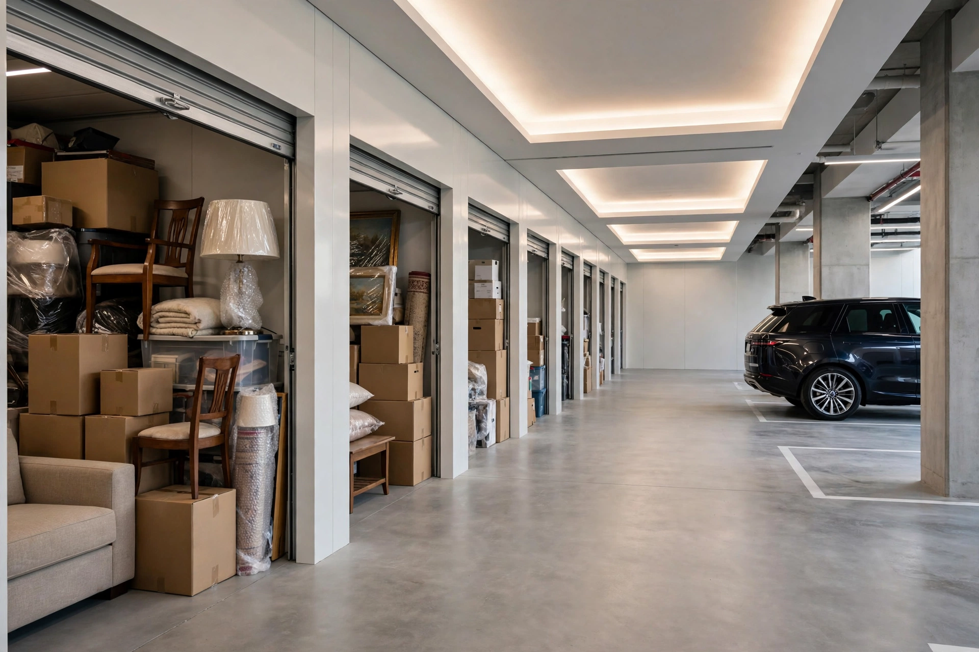 Self storage units vs car storage in Dubai comparison guide